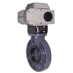 電動(dòng)UPVC塑料蝶閥、UPVC電動(dòng)塑料蝶閥