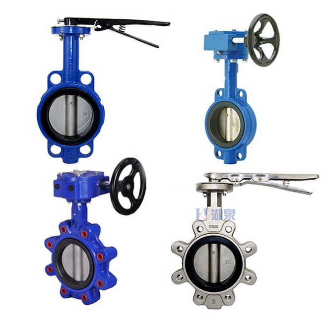 手動中線蝶閥種類及型號圖片