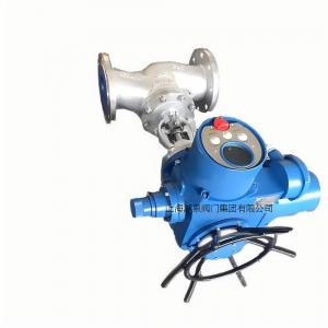 電動截止閥J941H-64  DN150（耐磨、耐高溫、